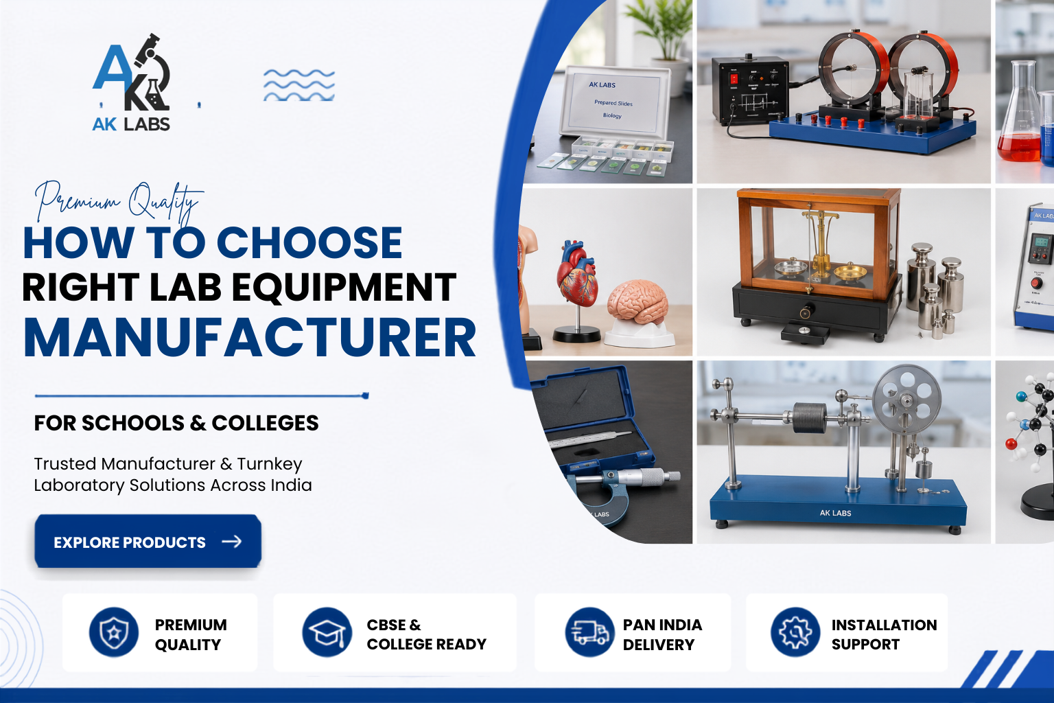 How to Choose the Right Lab Equipment Manufacturer for Your School or Institution