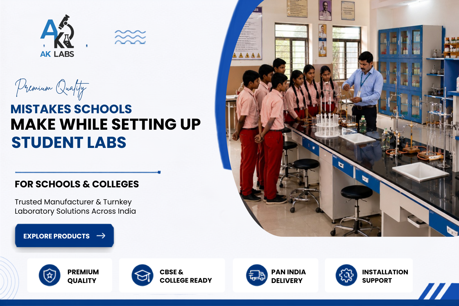 Mistakes Schools Make While Setting Up Science Labs
