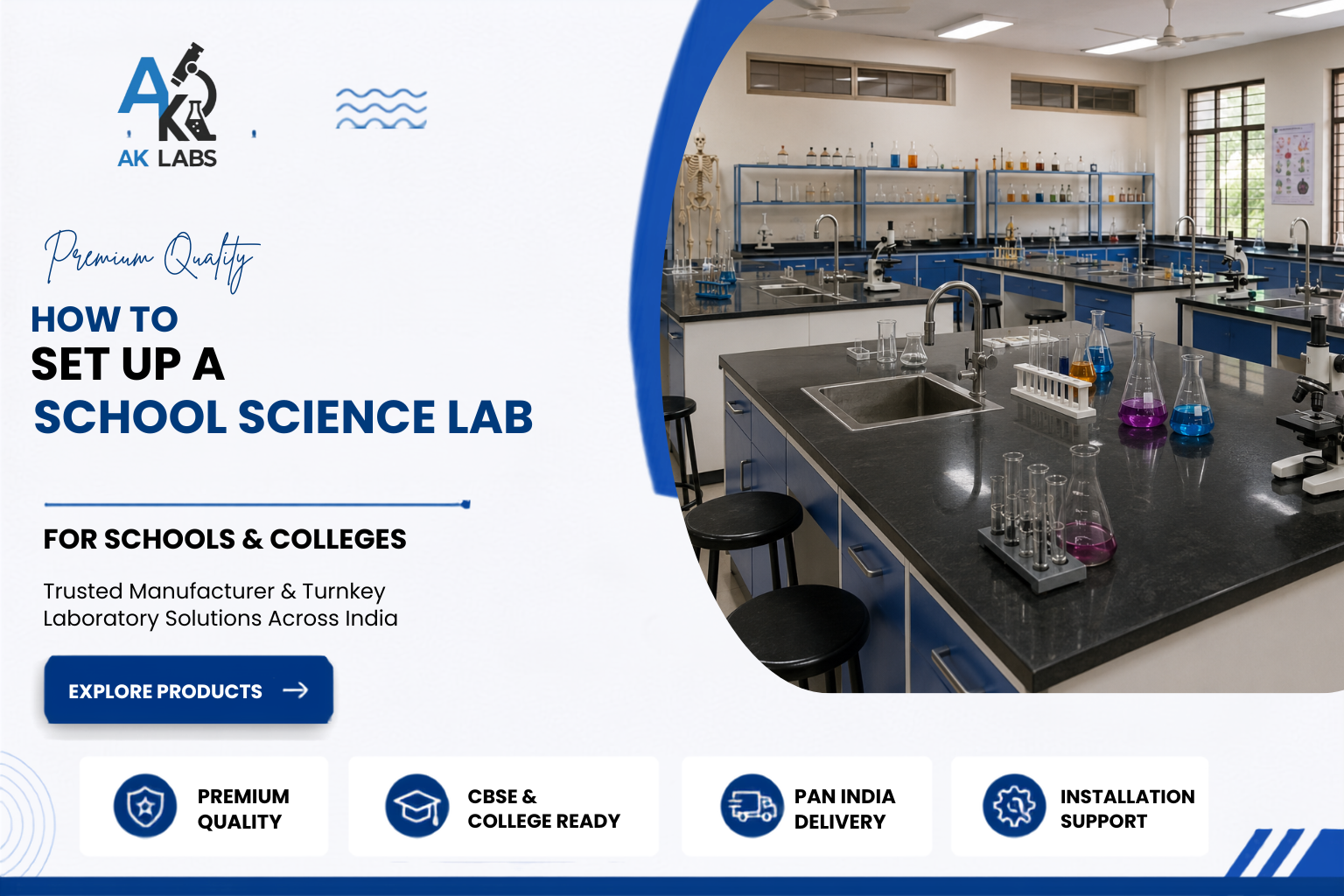 How to Set Up a School Science Lab