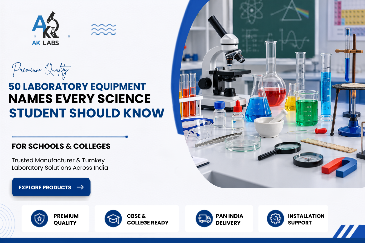 50 Laboratory Equipment Names Every Science Student Should Know