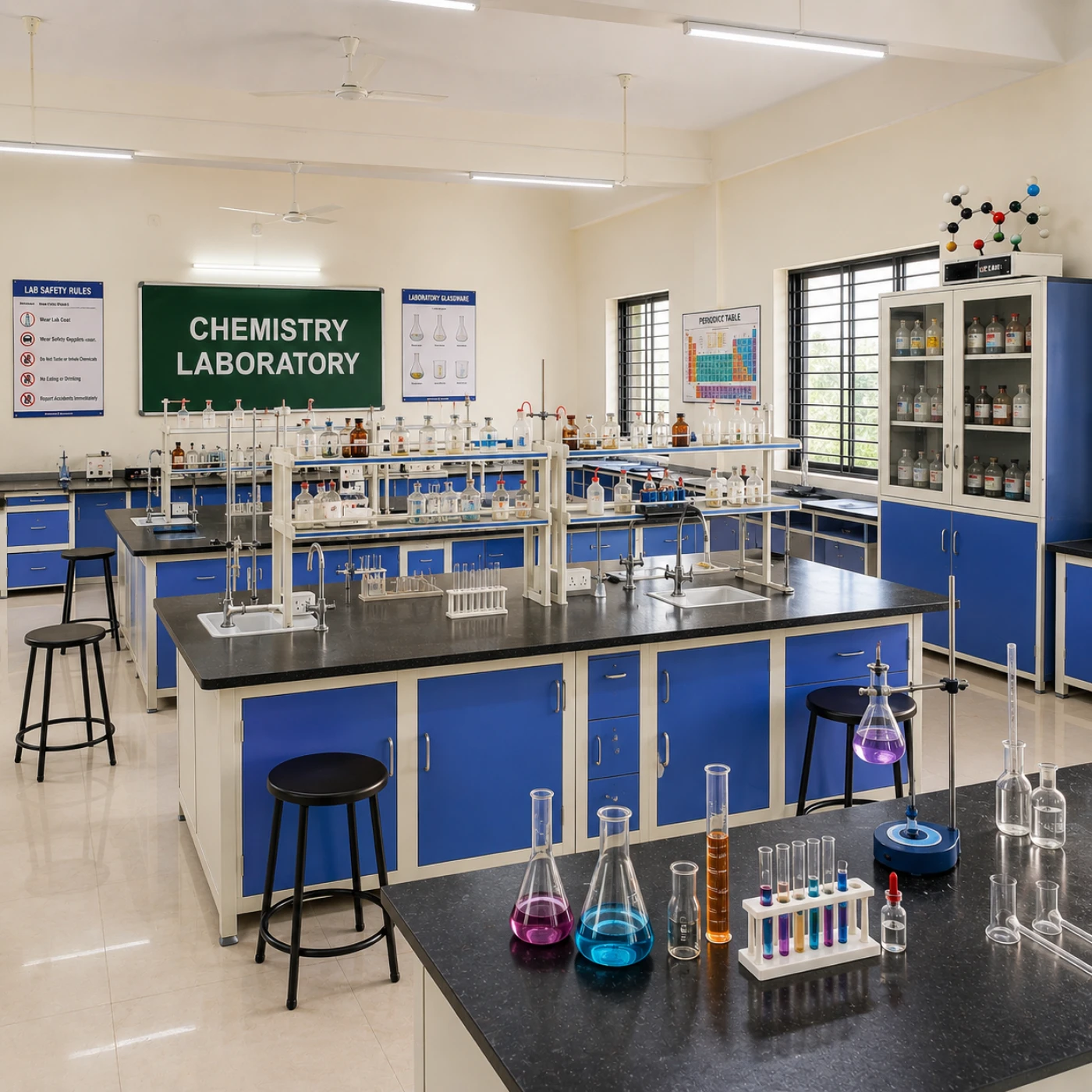 Chemistry Laboratory Setup