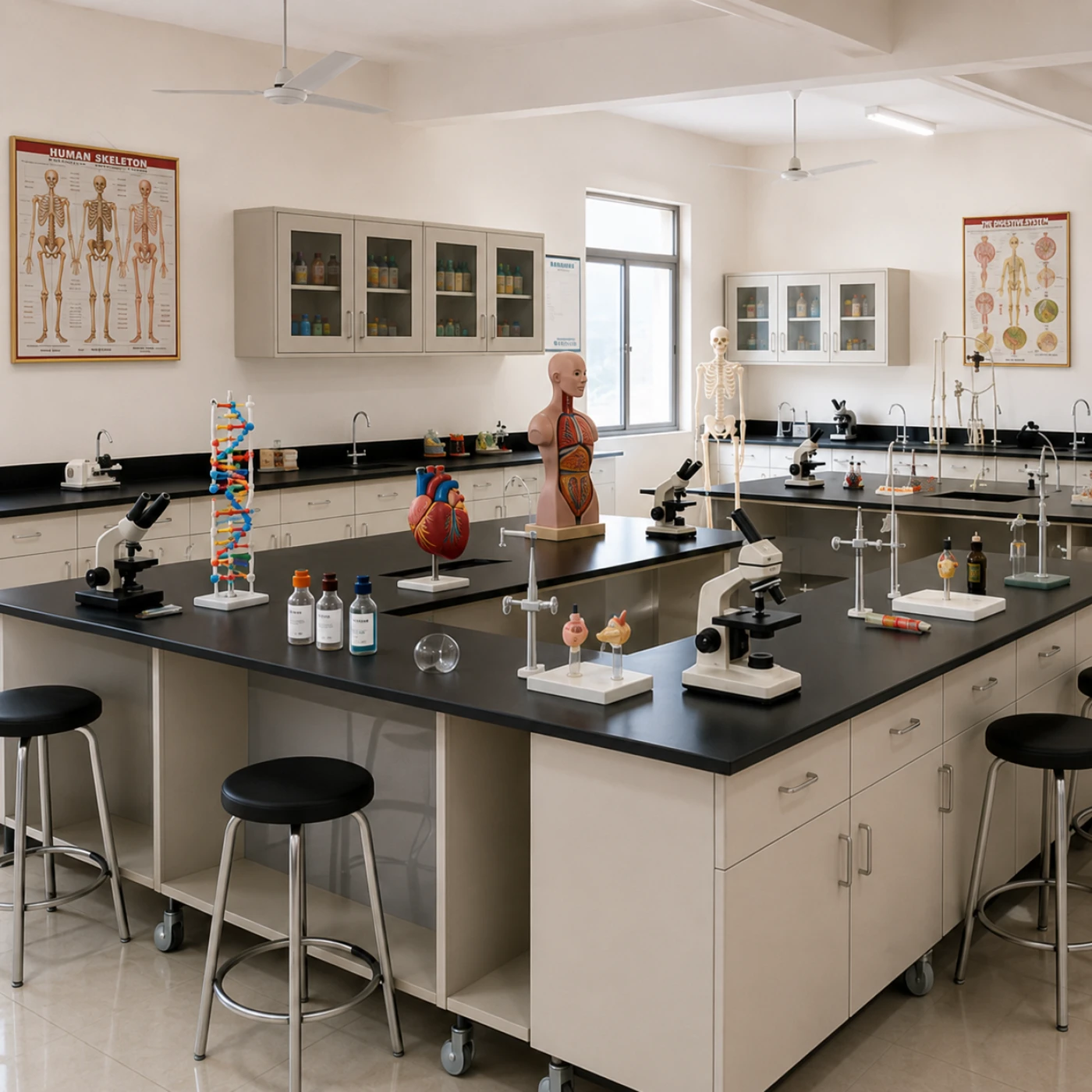 Biology Laboratory Setup