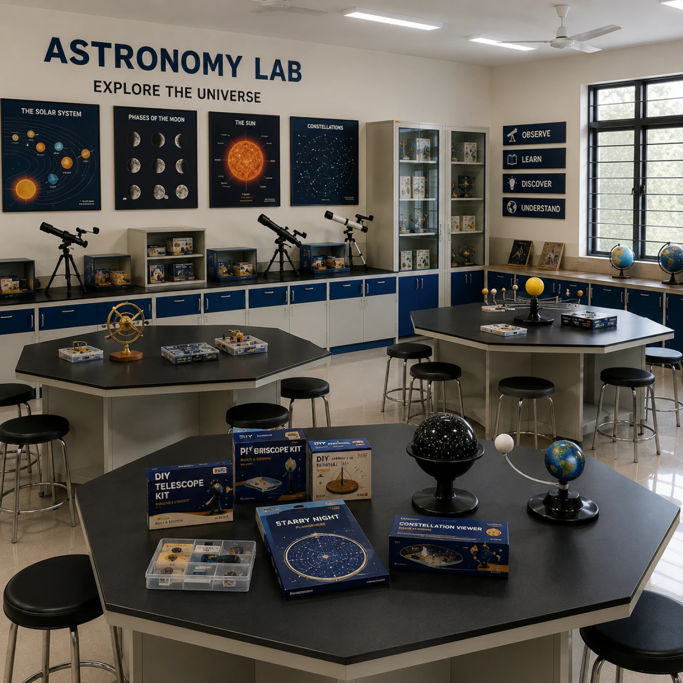 Astronomy Laboratory Setup