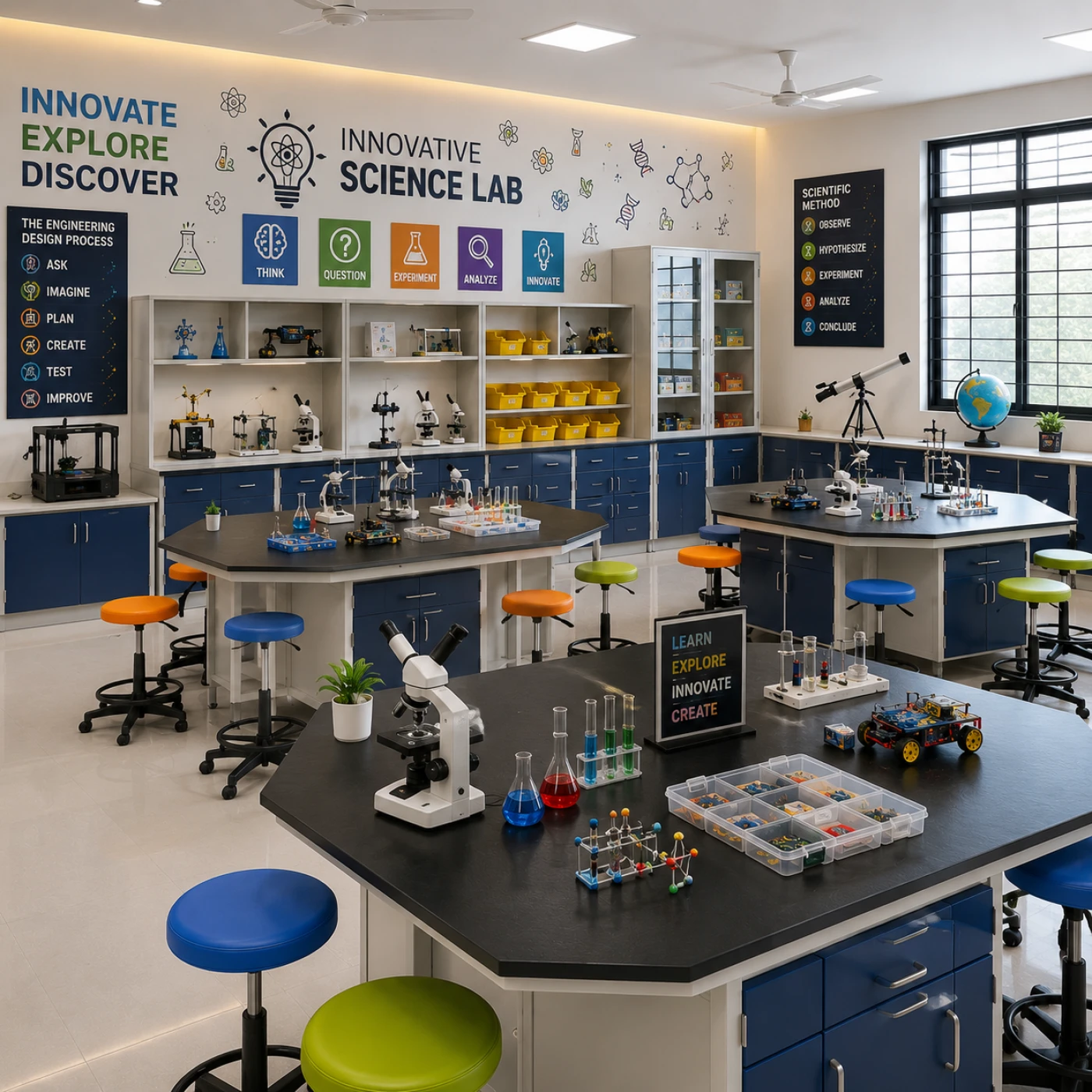 Innovative Science Laboratory Setup