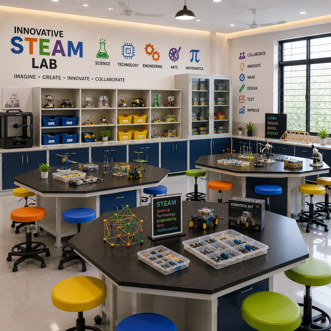 Innovative STEAM Lab Setup