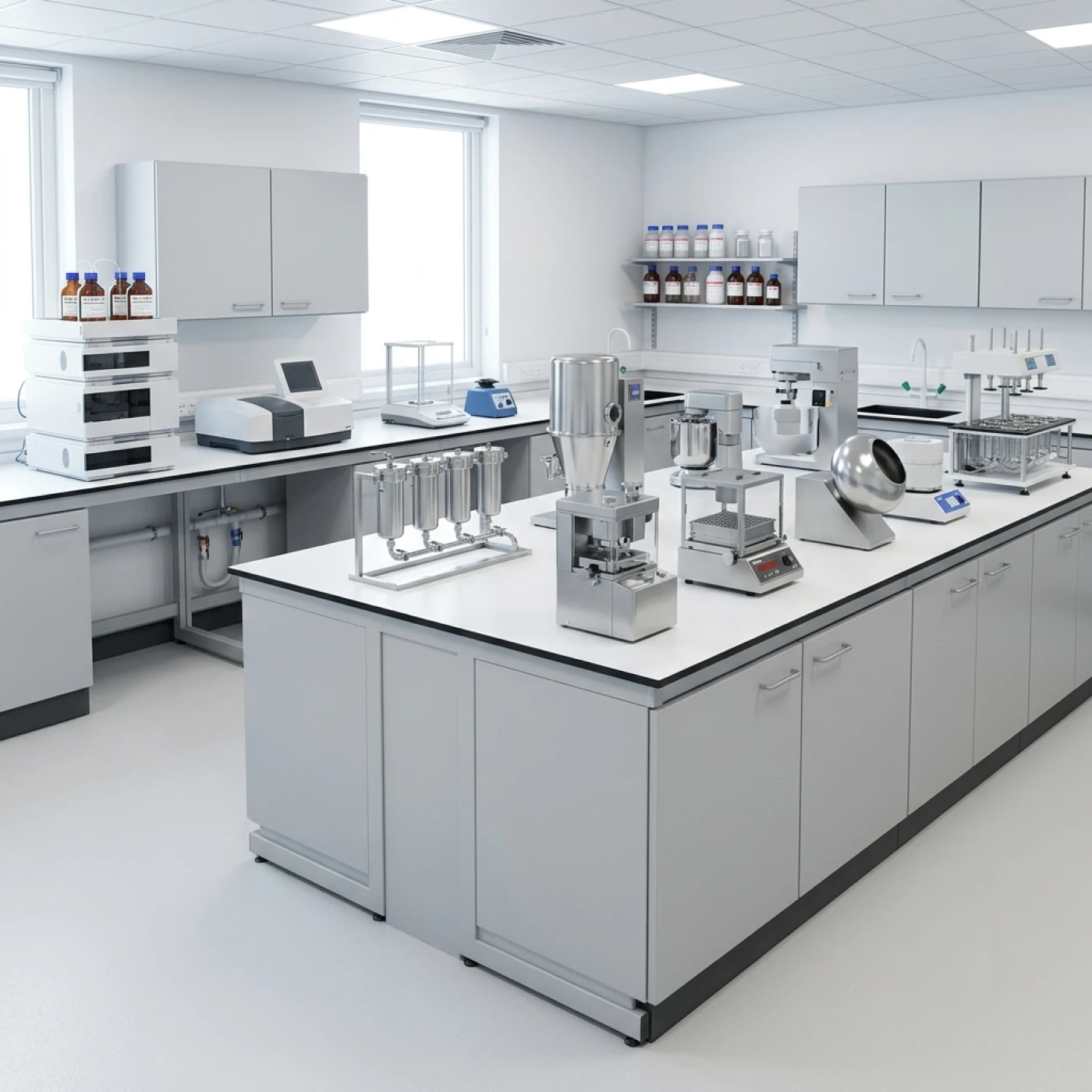 Pharmacy Laboratory Setup