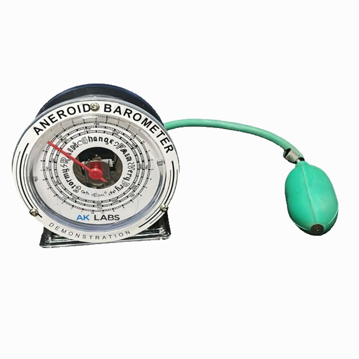 ANEROID BAROMETER Demonstration type with Pump
