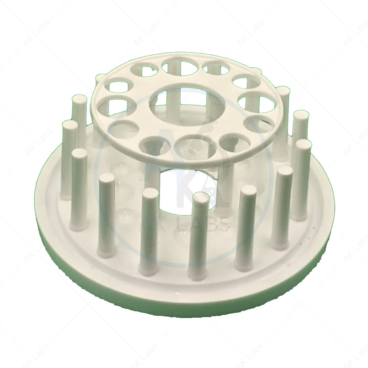 Test Tube Stand (Round) 12 Hole (POLYLAB)