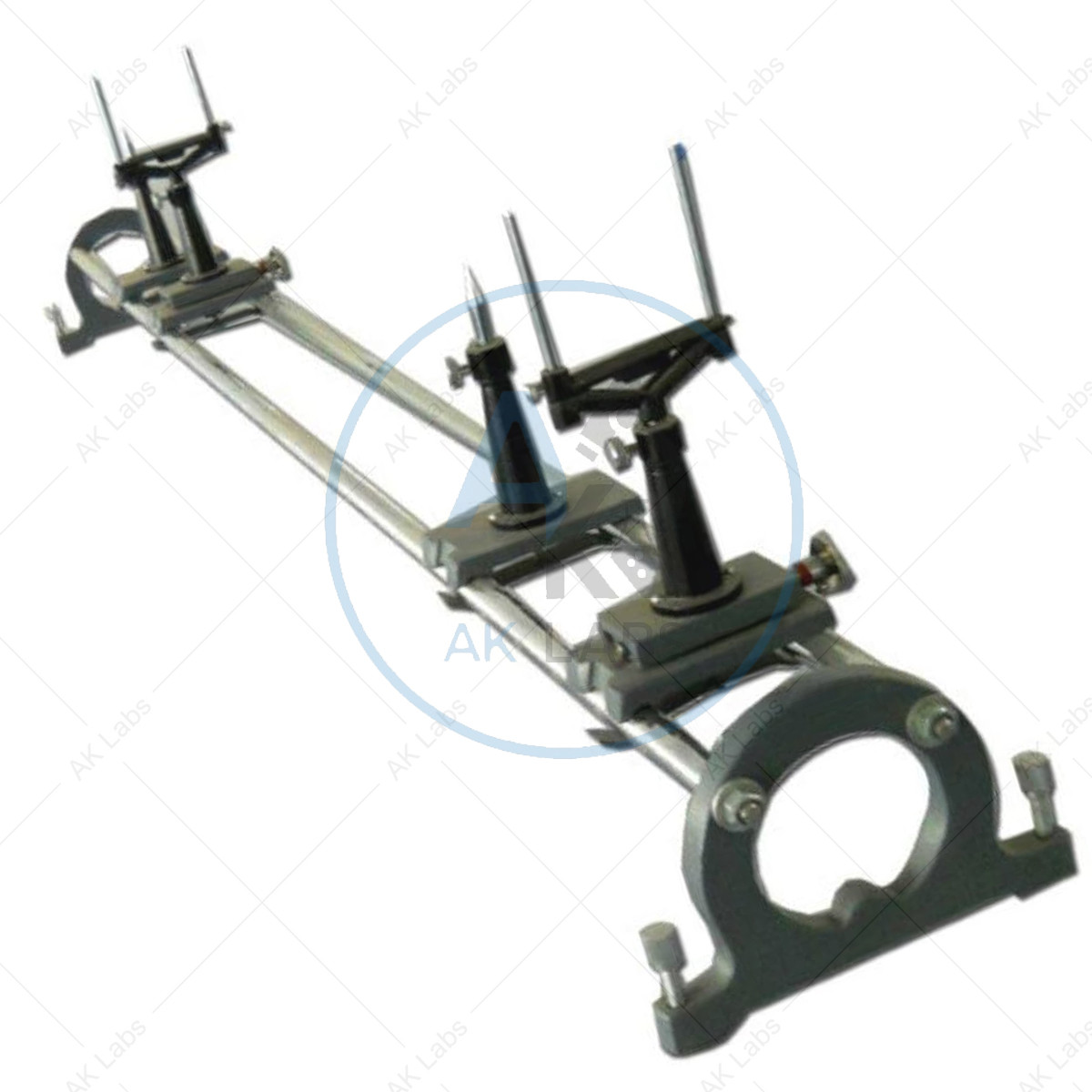 Optical Bench Heavy (Full Shapered), Brass Pipe, 1 Meter Long