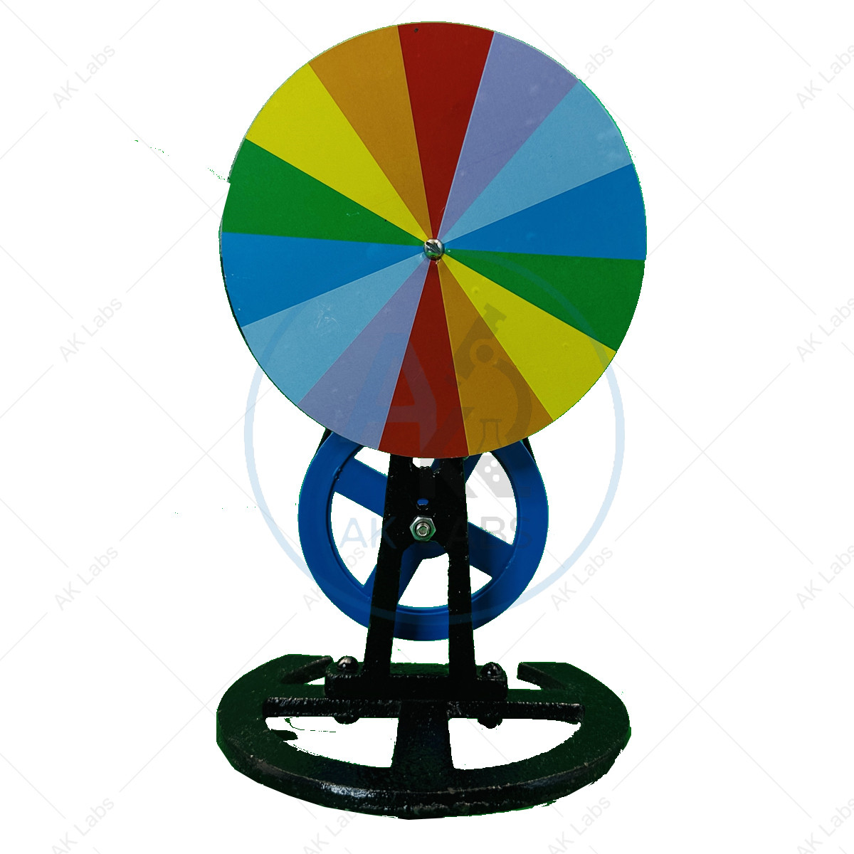 Newton Colour Disc (6" Disc with Rotating Wheel on Stand)